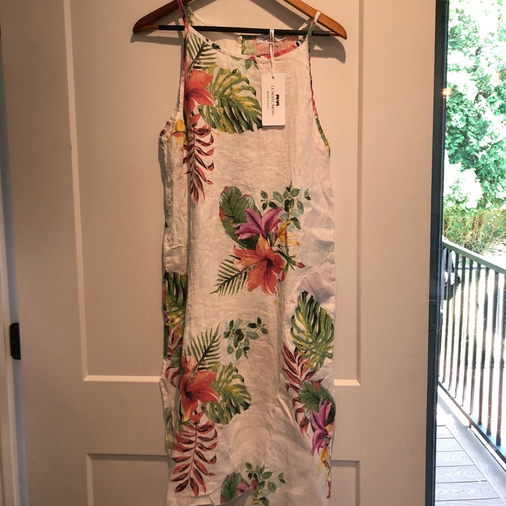 Lungo L’Arno Dress Small 100% Linen